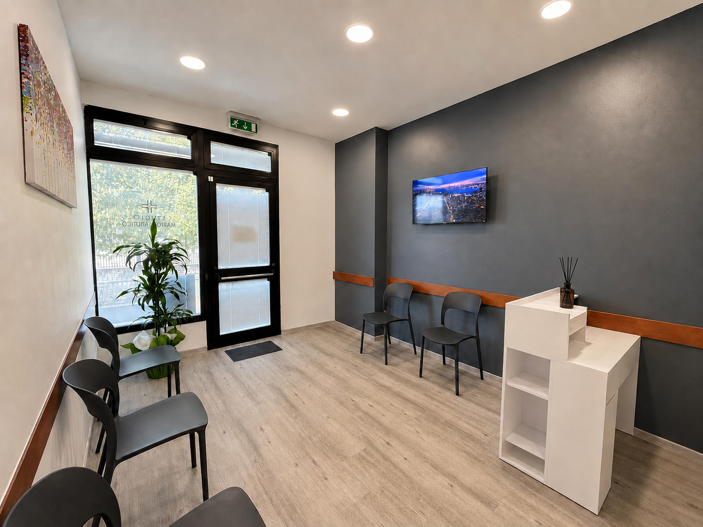 Sala d’attesa dello studio